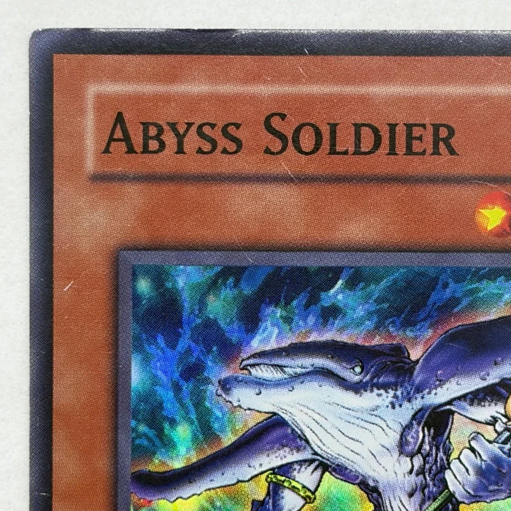 YuGiOh Abyss Soldier CMC-EN001 Super Rare Championship Series 2004 Card